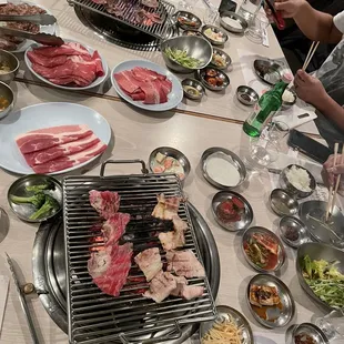 KBBQ + variety of sides