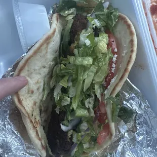 Falafel and Fries