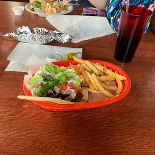 Kids' Mini Gyro and Fries