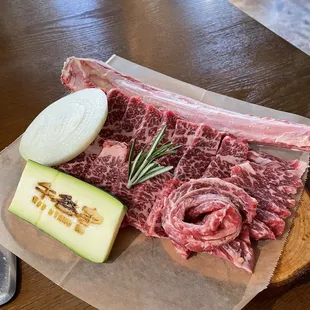 ribs, food