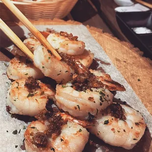 Jumbo Garlic Butter Shrimps