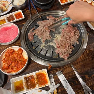 Beef Bulgogi, Kimchi Soup (Pork)