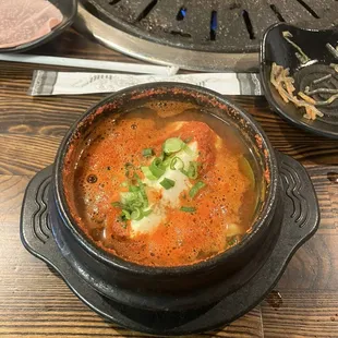 Seafood Tofu Soup