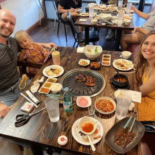AMAZING! We had the Pork Belly, Spicy Chicken, lemon pepper Shrimp, and of course the beef Bulgogi! Such great service too!