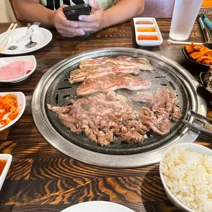 Kabli and beef Bulgogi