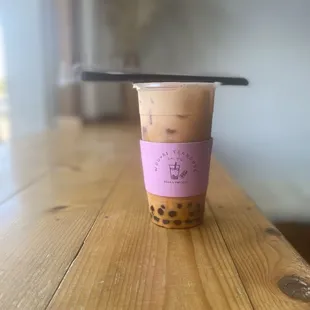 Thai Tea with boba