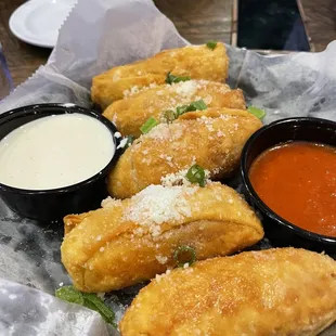 Crispy Pepperoni Rolls (best menu item)
