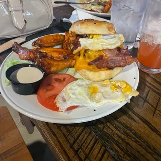 Game Day Brisket Burger