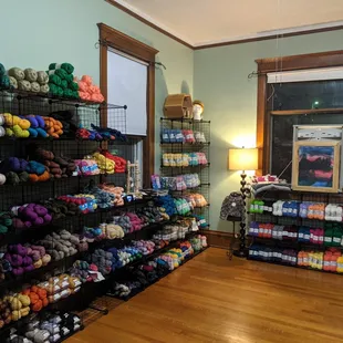 Fully stocked yarn selection!