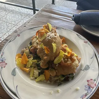 Ricotta Stuffed Squash Blossoms