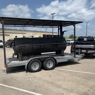 When you see this truck and trailer, rest assured there is phenomenal food around!
