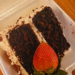 There chocolate Strawberry Cheesecake is amazing and flavorfull!