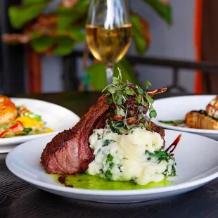 steak, food