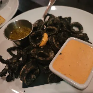 Squid Ink Calamari
