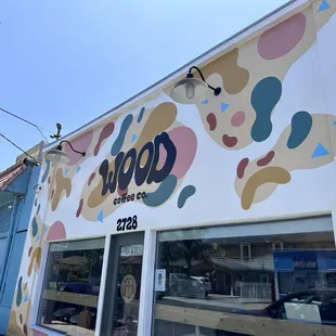 Front of wood coffee co