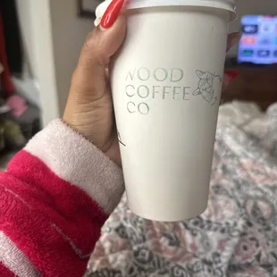 Dirty chai latte to go
