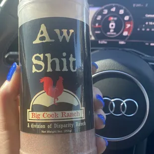 My son got  this here and put it in my purse when we got in the car so i got it and tasted it it's delicious!!! Has a kick too!!