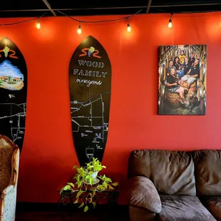 Lots of lots of comfortable places to sit