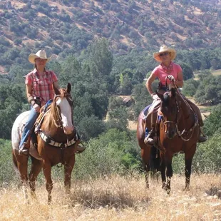 Trail Riding the foothills