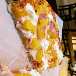 Pineapple! (ham only on half)