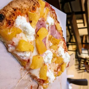 Pineapple! Ricotta was great. And fresh ingredients.