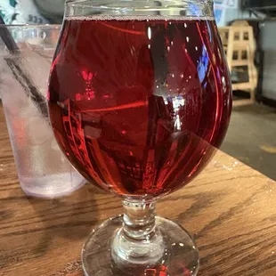BlackBerry mint beer