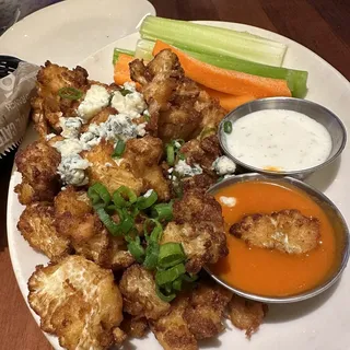 Crispy Buffalo Cauliflower