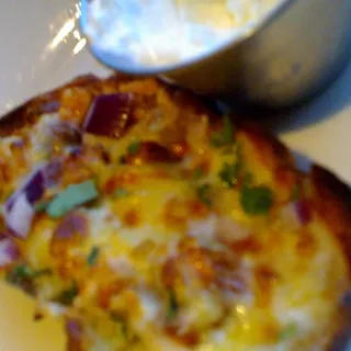 BBQ Chicken Potato Skins