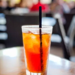 Passion fruit Ice tea