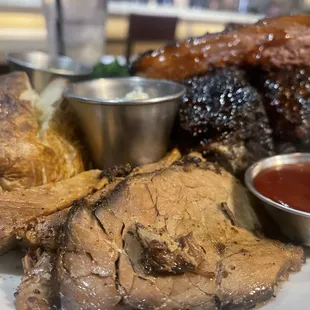 Bbq Combo: Beef Brisket and Beef Ribs