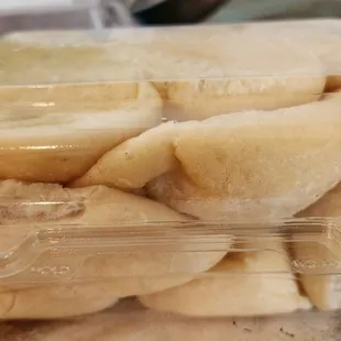 To-Go rolls were pretty squished....