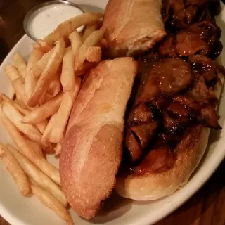 BBQ Tri Tip Sandwich
