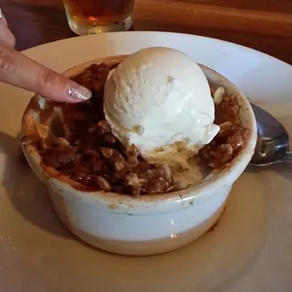 Mom's Deep Dish Peach Crisp