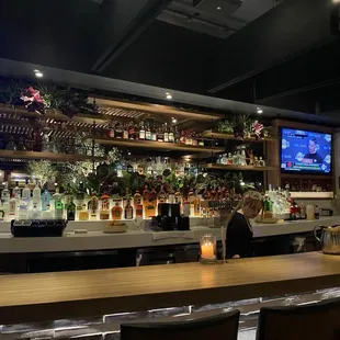 Upscale bar