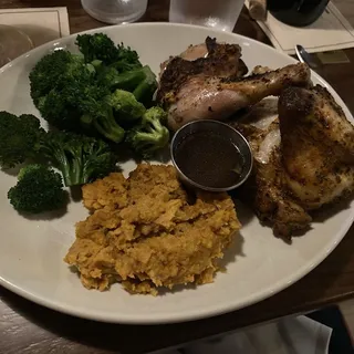 Fire Roasted Half Chicken