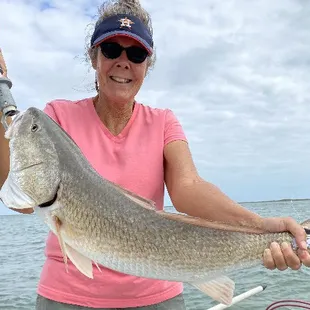 Congratulations to Diane on her personal best Redfish