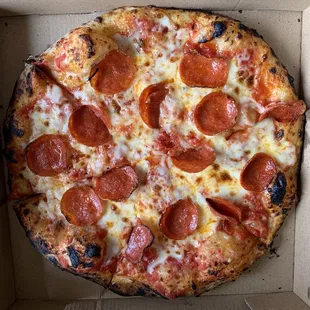 Pepperoni pizza