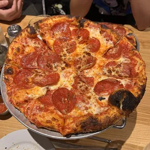 Pepperoni pizza