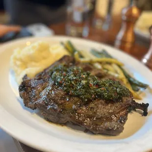 Grilled Rib Eye Steak