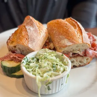 Hot Pastrami Sandwich