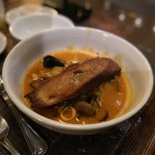 Seafood stew - worth ordering!