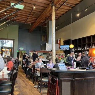 Wood Tavern is open and bustling again.  Anniversary Meal Complete.  Food is always perfect!