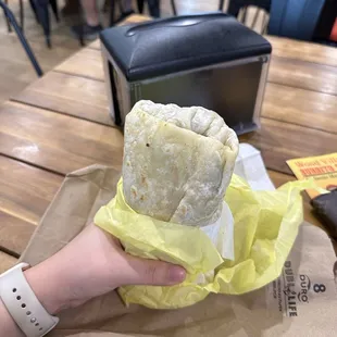 Carne asada burrito!
