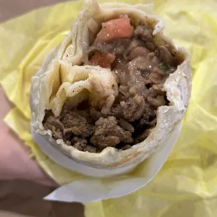 Carne Asada Burrito