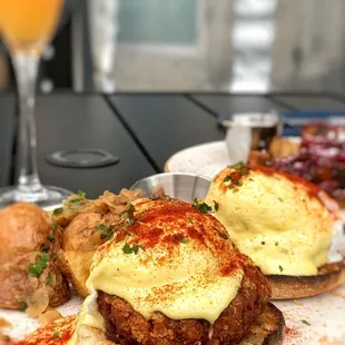 Salmon Cake Benedict