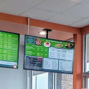 The pizza restaurant!