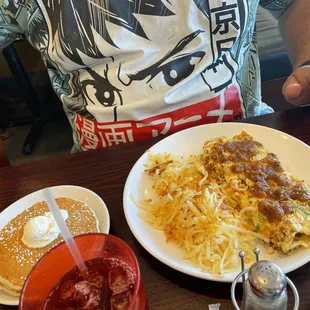 Mexican omelette ( no good runny inside)