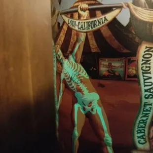 There she glows....in the dark!