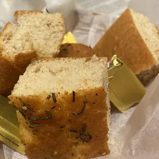 Rosemary bread (complimentary)