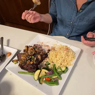 Rib-eye steak...yummy